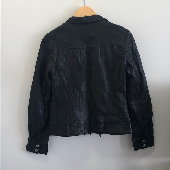 Guess small faux leather jacket - Picture 3 of 7
